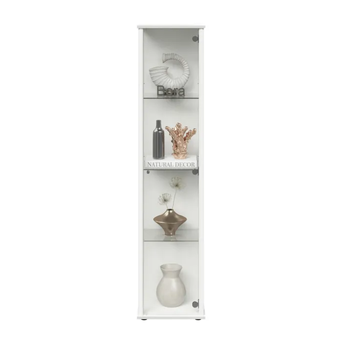 Vitrine Bora 1P blanc