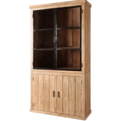 Vitrine Dhruv bois mangue