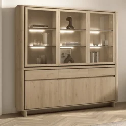Vitrine Rondi 220 cm avec éclairage