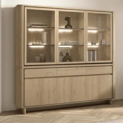 Vitrine Rondi 220 cm sans éclairage